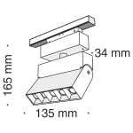 Трековый светильник Maytoni Track lamps TR015-2-10W4K-B