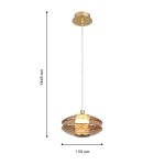 Подвесной светильник Favourite Claros 4641-1P