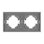 Рамка пластиковая на 2 поста Arlight FRM-TENDO-PL-2-GR 053841