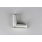 Соединитель угловой плоский Aployt Magnetic track 48 APL.0182.10.02