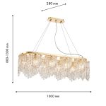 Подвесная люстра Favourite Diadem 4724-10P