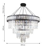 Подвесная люстра Favourite Preston 4731-19P