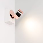 Накладной спот Arlight SP-PLURIO-SURFACE-S110x77-9W Day4000 (WH-COP, 36 deg, 230V) 040429