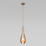 Подвесной светильник Eurosvet 50202/1 янтарный