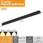 Трековый магнитный светильник iLedex Vision 4822-002-L690-36W-38DG-4000K-BK