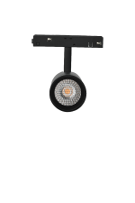 Трековый магнитный светильник iLedex Vision 4822-006-D55-18W-38DG-3000K-BK