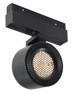 Трековый магнитный светильник iLedex Vision 4822-010-D82-12W-38DG-3000K BK (WALL WASHER)