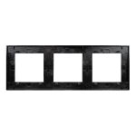 Рамка трехместная Arlight FRM-PRESTO-ALS-3-BK 043857