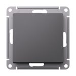 Выключатель с самовозвратом, сх.1, 10АХ Systeme Electric AtlasDesign Базальт ATN001415