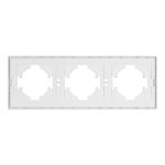 Рамка пластиковая на 3 поста Arlight FRM-TENDO-PL-3-GD 053846