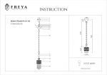 Подвесной светильник Freya Teofilo FR2200-PL-01-BZ
