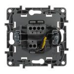 Переключатель одноклавишный Legrand Etika с подсветкой 10A 250V белый 672215