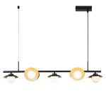 Подвесная люстра Indigo Corazza 10015/7P Black V000282