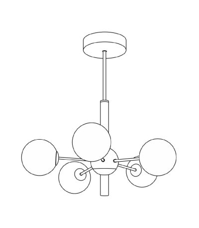 Люстра на штанге Citilux Tonga CL212153