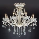 Потолочная люстра Eurosvet 12205/8 белый Strotskis