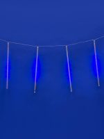 Уличная светодиодная гирлянда (11123) Uniel занавес Падающие звезды 220V синий ULD-E2405-240/DTK BLUE IP44 METEOR