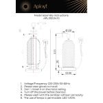 Настольная лампа Aployt Ozeynn APL.332.04.10