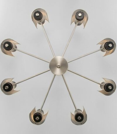 Люстра на штанге Eurosvet Grino 70139/8 никель