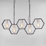 Подвесная люстра Eurosvet 70117/5 черный