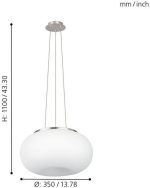Подвесной светильник Eglo Optica 86814