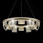 Подвесная люстра LED4U L7706-800 GD