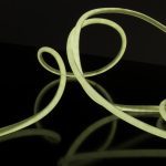 Светодиодный гибкий неон Elektrostandard 220V 9,6W 144Led 2835 IP67 круглый холодный белый, 50 м 4690389134692