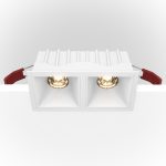 Встраиваемый светильник Maytoni Technical Alfa LED DL043-02-10W4K-D-SQ-W
