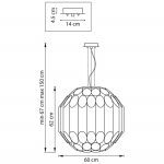 Подвесная люстра Lightstar Siena 720802