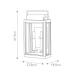 Уличный настенный светильник Hinkley Sag harbor HK-SAG-HARBOR-M-BU