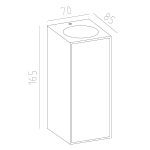 Уличный настенный светильник Mantra Beret 7929