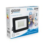 Прожектор светодиодный Gauss 30W 613100330