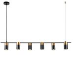 Подвесная люстра Indigo Liberta 11014/6P Black V000147