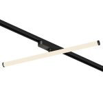Трековый однофазный светильник Denkirs Strom DK6638-BK