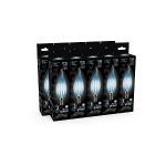 Лампа светодиодная филаментная Gauss E14 11W 4100К прозрачная 104801211