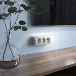 Розетка тройная с/з со шторками Werkel Gallant шампань рифленый W5073110 4690389163883