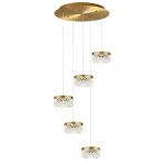 Каскадная люстра Odeon Light Fivre 5032/30L