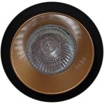 Встраиваемый светильник Reluce 51611-9.0-001MN MR16 BK+GD