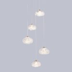 Подвесной светильник Delight Collection P98065-5 antique brass