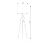 Торшер TK Lighting 5299 Tokyo