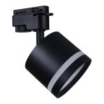 Трековый однофазный светильник Reluce 53001-9.3-001LD GX53 BK
