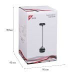 Трековый однофазный светильник Reluce 53015-0.9-001CT GX53 BK