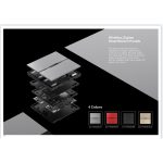 Смарт выключатель проводной iLedex Vision INN SP 48V-4-BK