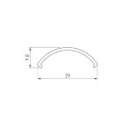 Экран Arlight ROUND-D36-360-2500 OPAL 050532