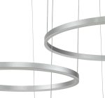 Подвесная люстра Indigo Galass 14001/3P Silver V000014L