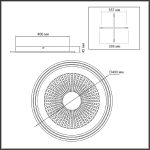 Потолочный светильник Sonex Promise 7739/80L