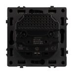 Механизм розетки с USB зарядкой Arlight SCT-NOBE-MUAC-SFPL-GR (230V, 16A) 054287