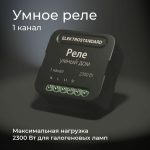 Умное одноканальное реле Elektrostandard 4690389185069 a059324