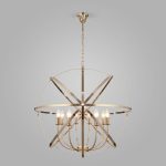 Подвесная люстра Eurosvet Santi 60139/8 золото