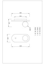 Бра Divinare Milano 5406/06 AP-1