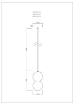 Подвесной светильник Divinare Milano 5407/06 SP-1